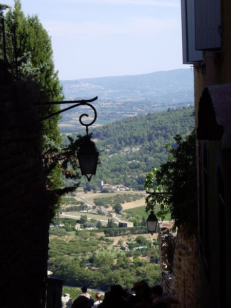 View from Gordes overlooking the Luberon Valley
