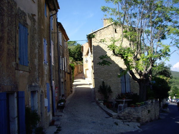 Typical provencale scene in Gordes