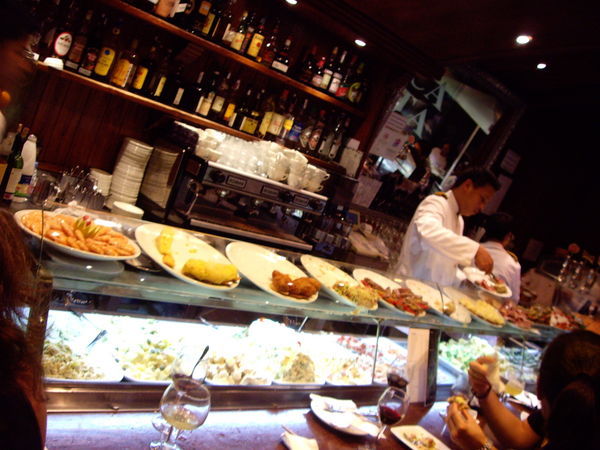 Tapas Bar at Cerveseria Catalunya