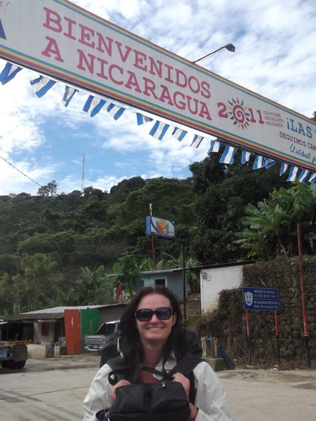Boarder crossing into Nicaragua