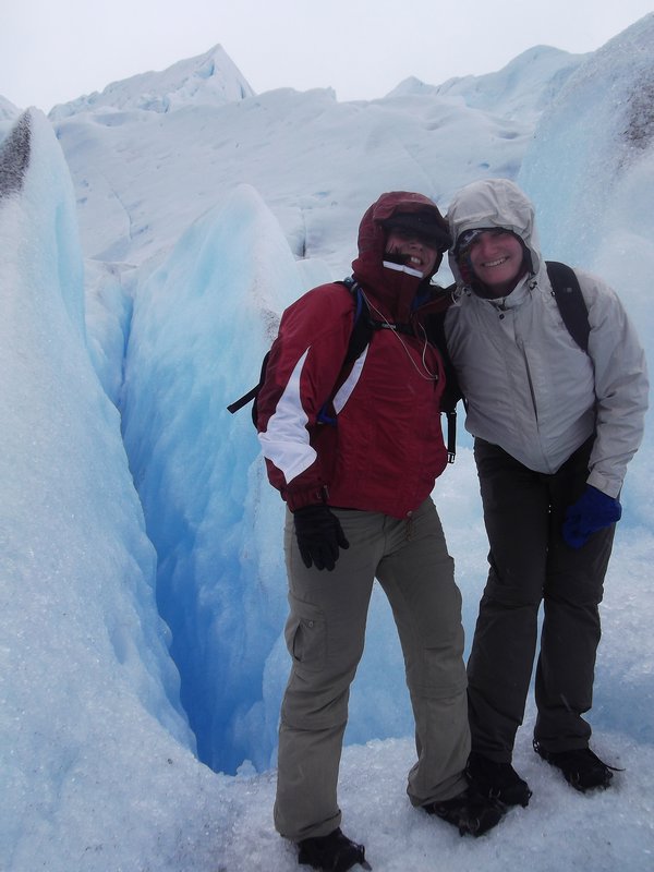 Perito Moreno Glacier - on the ice in crampons