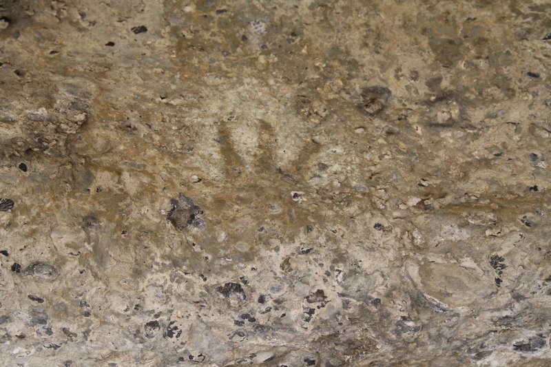 Ancient paintings - hand prints