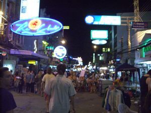 Khao San Road by Night
