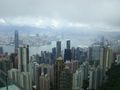 View of Hong Kong from Victoria Peak from another angle