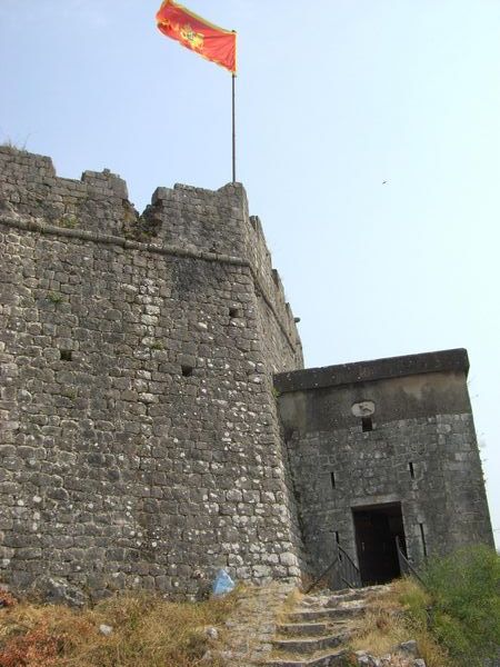 The fort on the top of the mountain