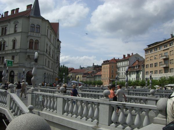 Downtown Ljubljana