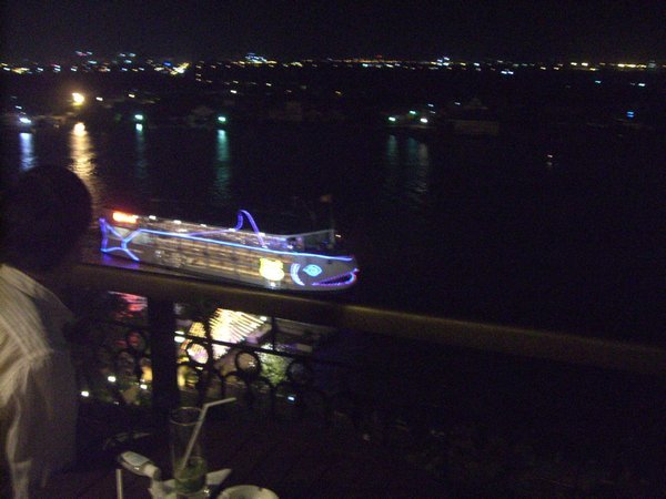 The Piranha boat on the Saigon River