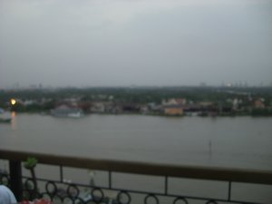 The Saigon river from up high
