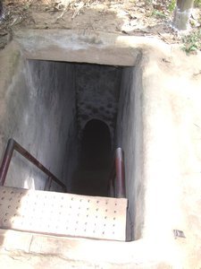 Entrance to the tourist-ready tunnel