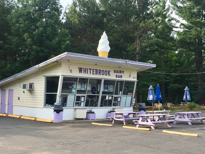 The ubiquitous ice cream stand