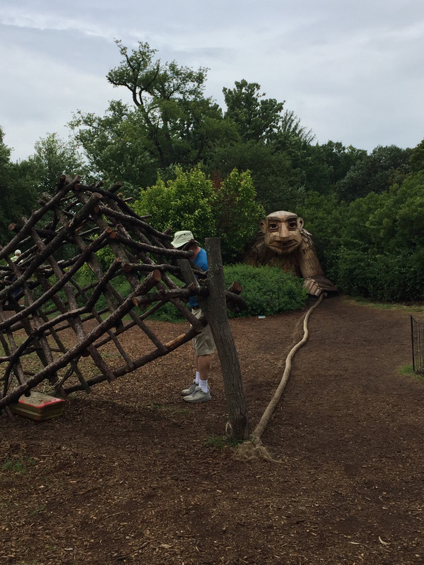 Trolls at Morton Arboretum 