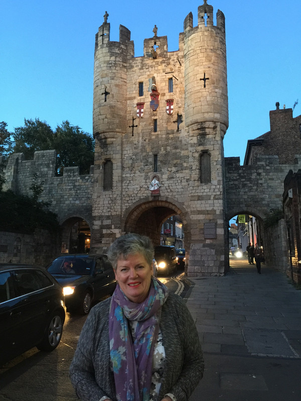 At the York city gate