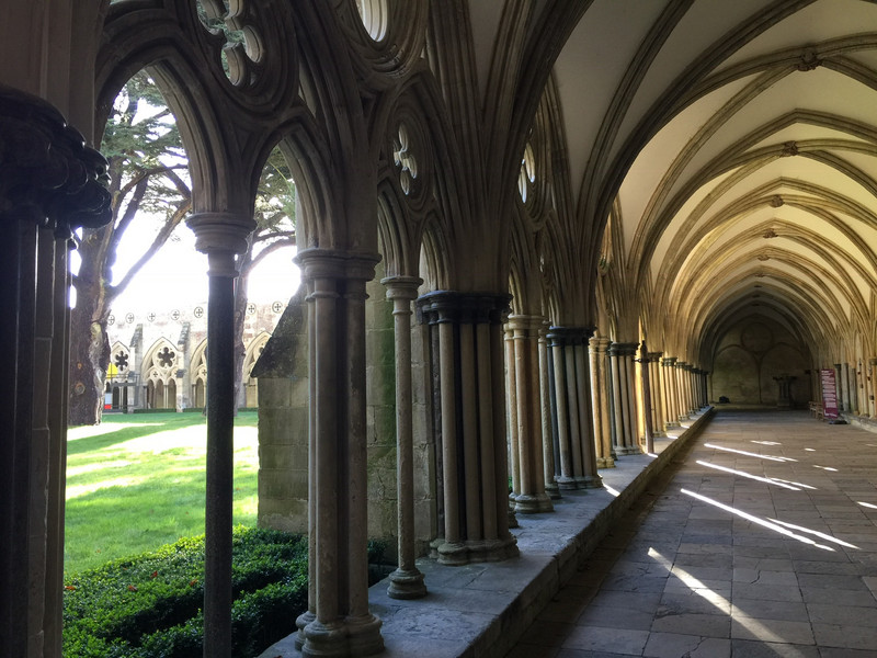 Cloisters, Salisbury Cathedral 