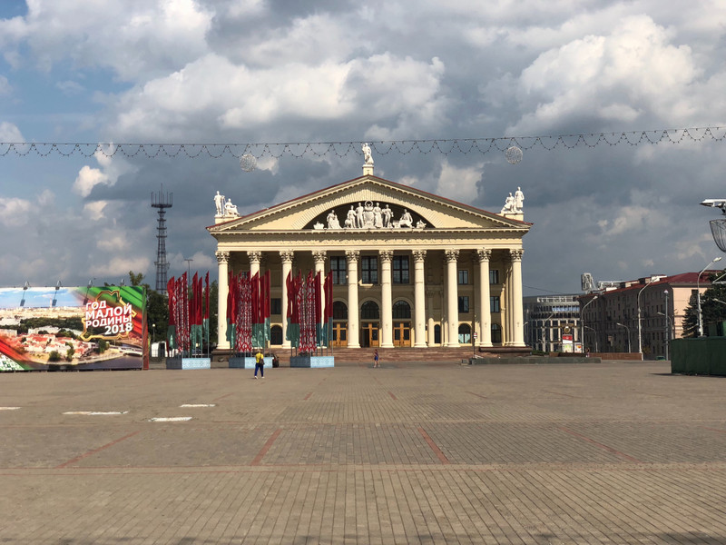 Minsk independence square