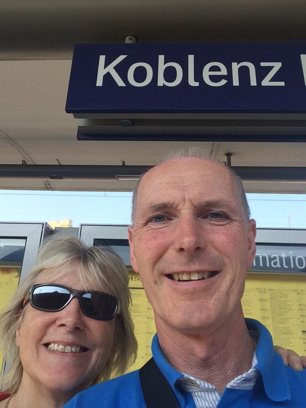 Arrived in Koblenz 