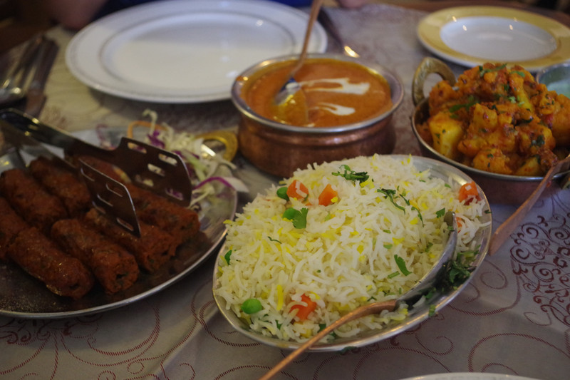 Superbe indian lunch....