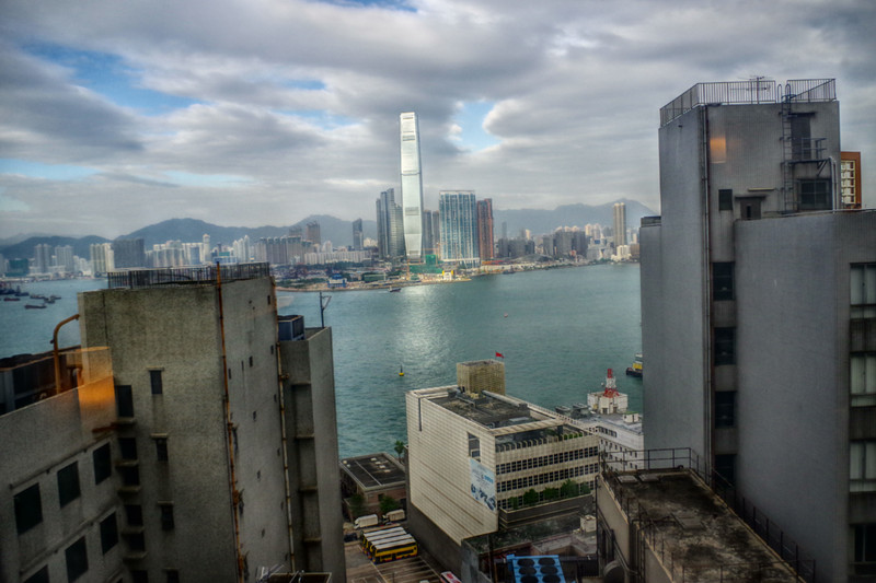 Hong Kong view from our room...