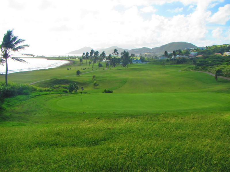 St Kitts links course...
