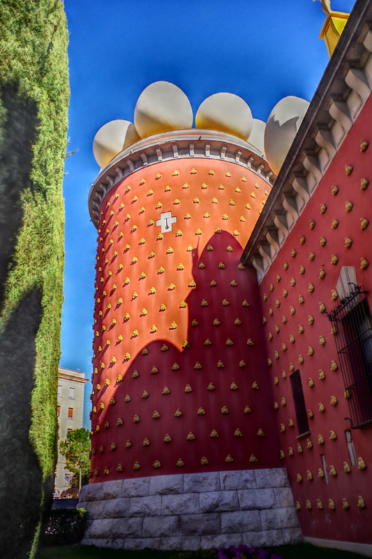 Last stop in Spain ( Catalunia), the house of Dali in Figueres...