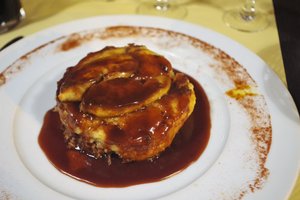 hachis parmentier of duck confit with foie gras....amazing!