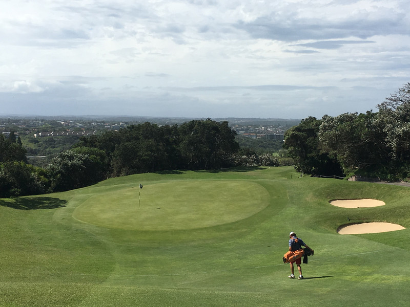 East London, fastest green I've seen in South Africa!