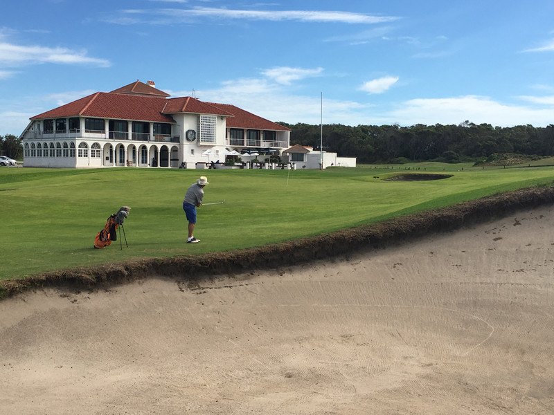 Humewood golf club, old style links...