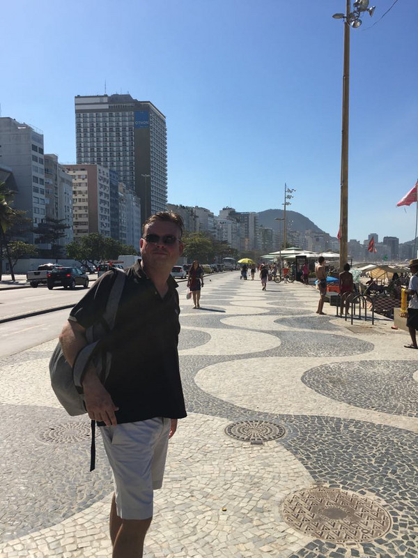 Walking Copacobana