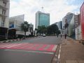 Downtown Kigali is pretty dead on a Sunday....