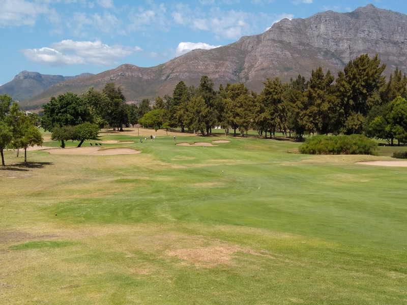 Stellenbosch golf course, better than expected!