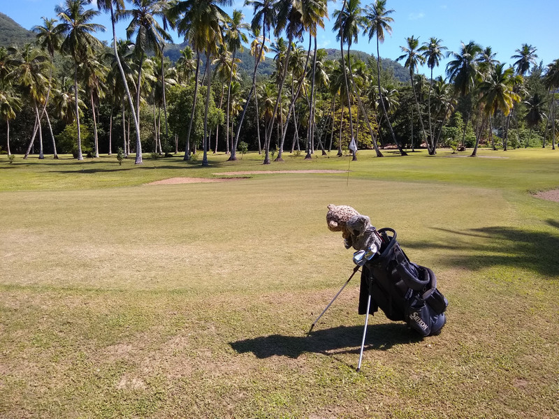After the lockdown, back to golf...not the best one...but still a good sweat...on a budget...