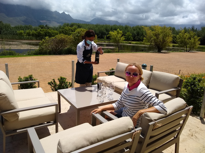 Another Wine tasting at Morgenster...