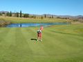 Having fun on Clarens golf course...