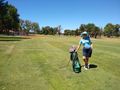 Kimberley golf course...rather a good surprised...compare to yesterday in Bloem...
