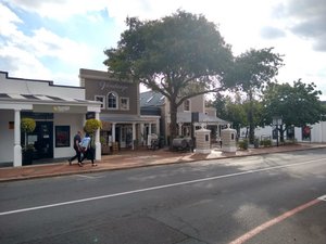 Franschhoek main street...the tourists are gone long time ago...