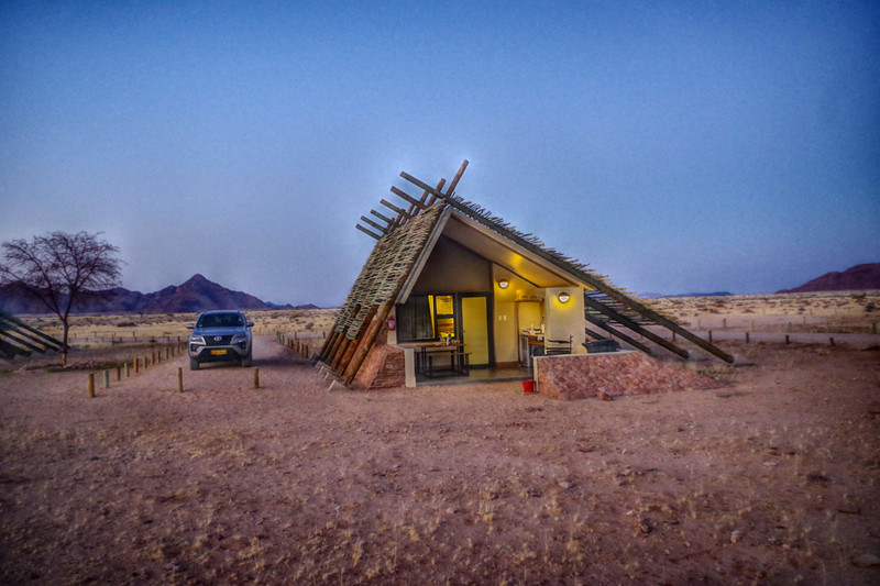 Our little place at Quiver Desert Camp in Sesriem...
