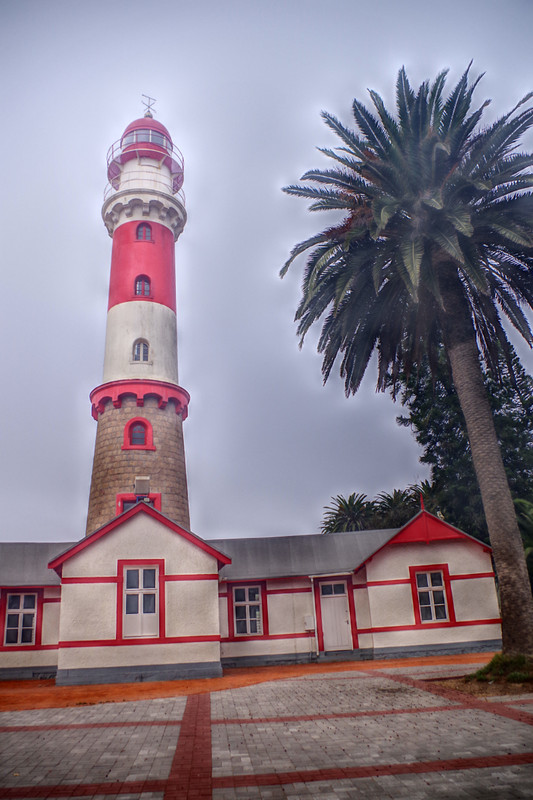 The lighthouse of Swakopmund...