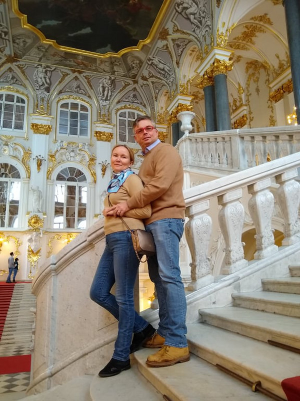 Hermitage to ourselves, around the 8th of February...