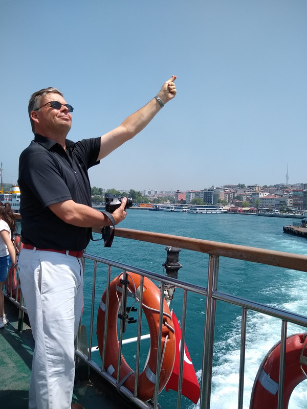 Riding the Bosphorus...
