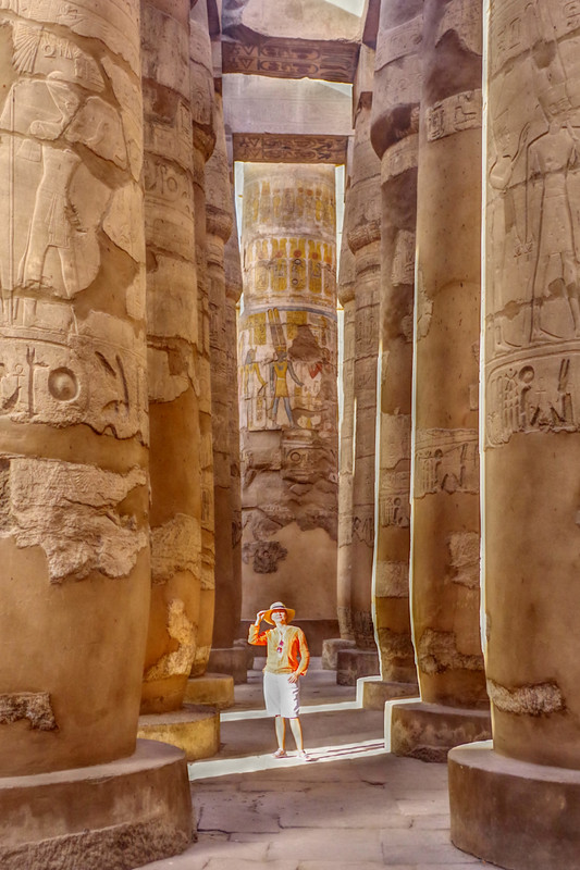 Karnak temple to tourselves...