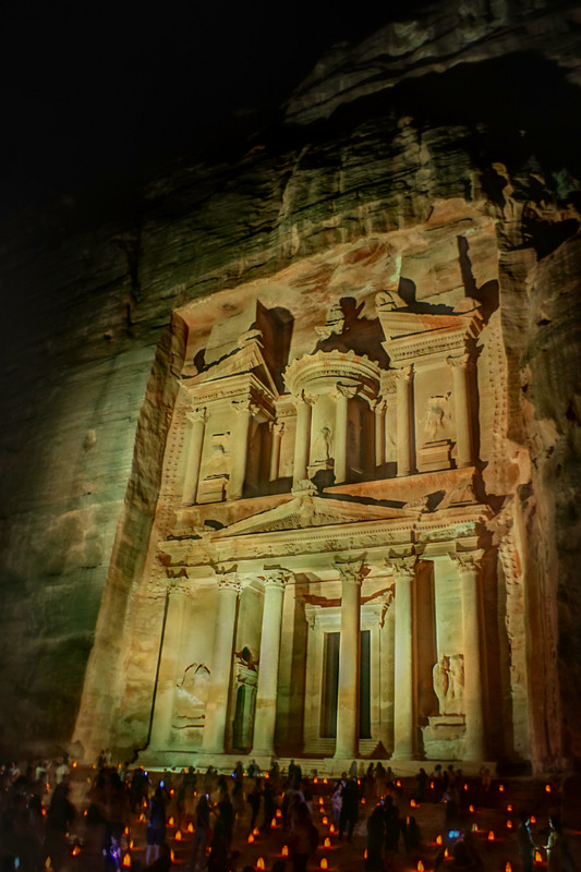 Petra by night, just spectacular...