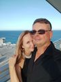 Happy couple in Miami...