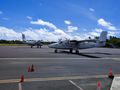 The full Air Kiribati fleet... 