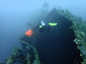 Diving the Kyusyu Maru
