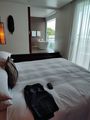 Back to solid bed at Hilton Fiji...