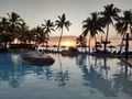 Nice sunset at the Doubletree Fiji...