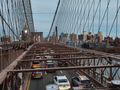 Brooklyn Bridge....crowded...