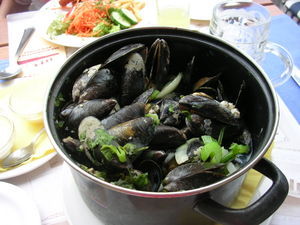 Mussels...yammie...