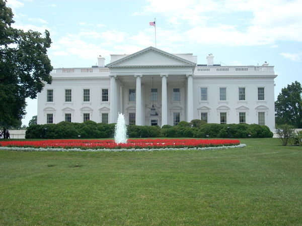 front of the White House