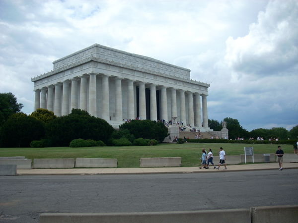 Lincoln Memorial...