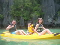 Kayak in the Small lagoon...